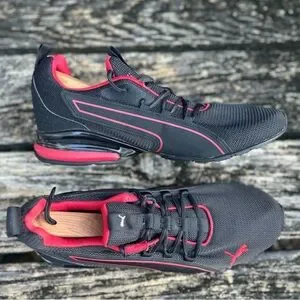 PUMA Axelion NXT Black Urban Red Size 10.5 Cross Training Athletic Shoes G6 Puma | Shoes | Puma Axelion Nxt Black Urban Red Size 5 Cross  main image 4